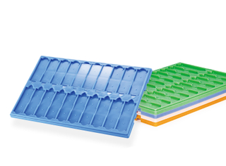Plastic Slide Tray